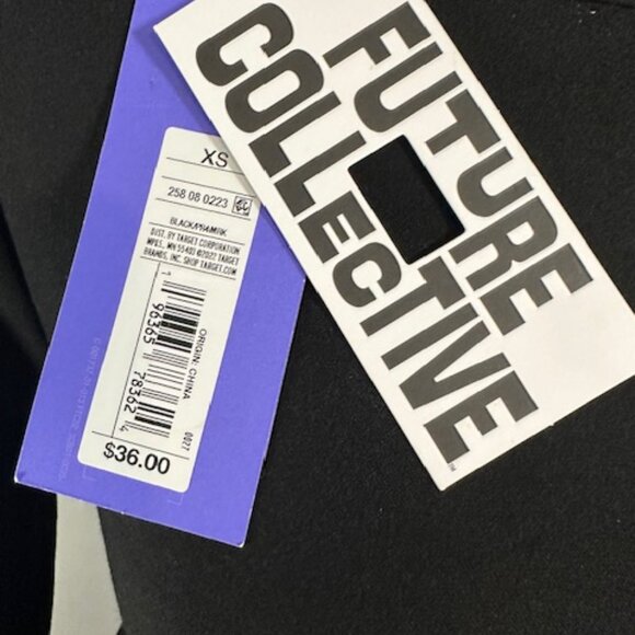 Future Collective Black Mini Dress   8222 - Picture 9 of 14